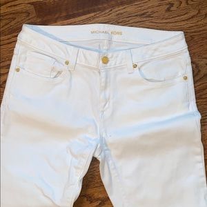 Michael Kors White Denim Jeans